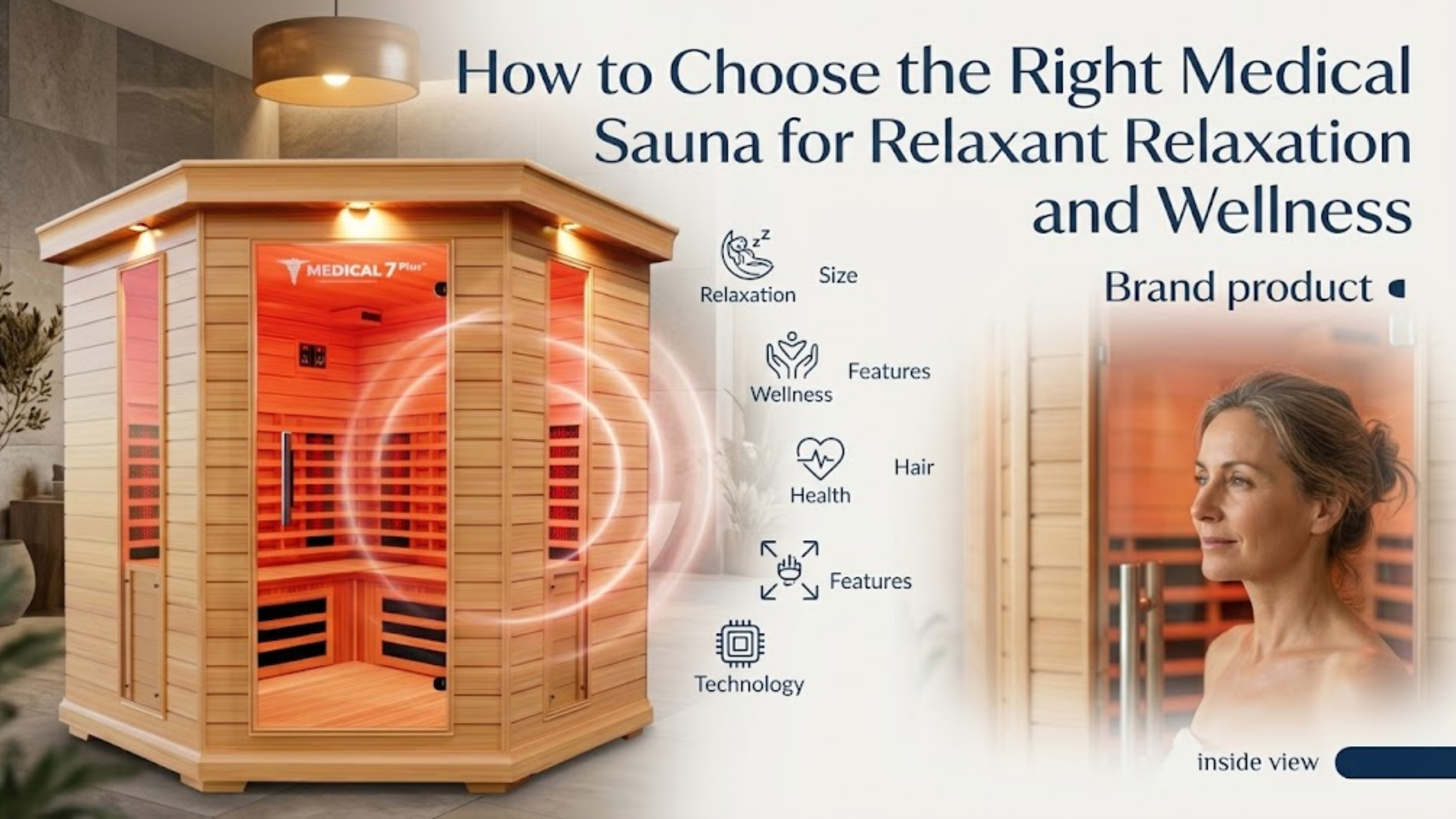Medical Sauna for Relaxation, Infrared Sauna Therapy, and Home Wellness