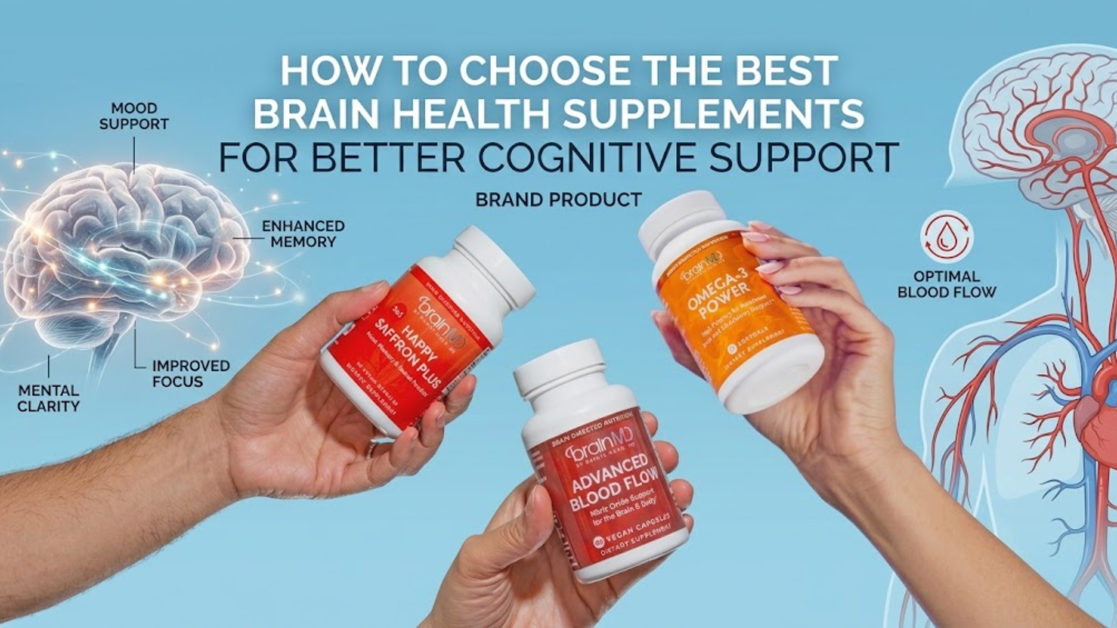 How to choose Brain Health Supplements for cognitive support and mental wellness